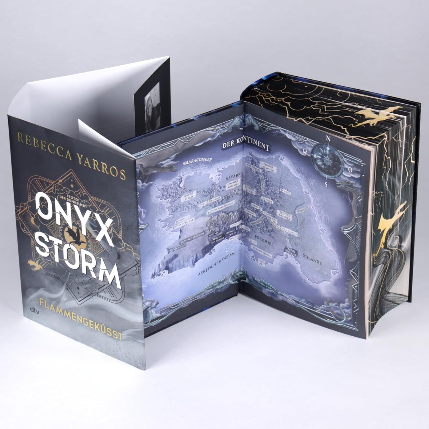 Onyx Storm - Flammengeküsst - Deluxe-Ausgabe mit atemberaubendem Farbschnitt (Flammengeküsst-Reihe, Band 3)